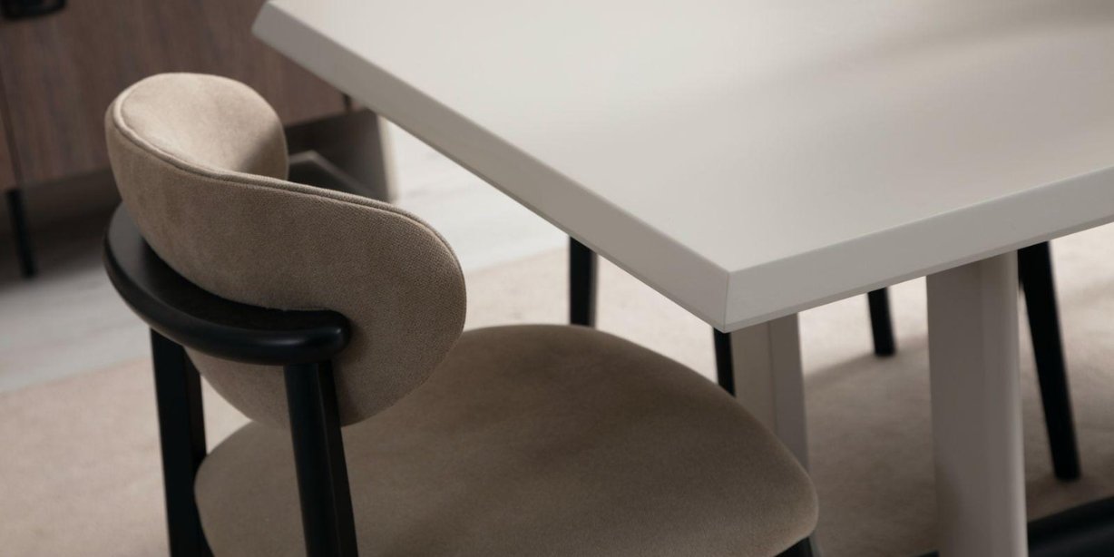 Prada Yemek Odası Takımı Koyu Ceviz